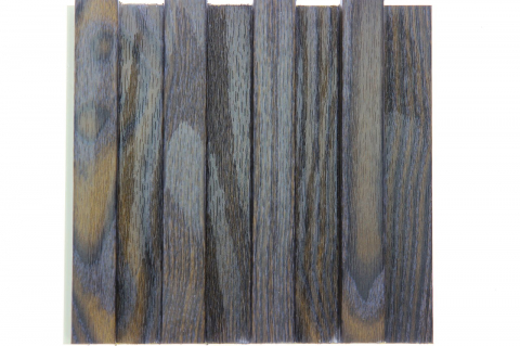 RIFLAJE Decorative - Panou decorativ- Riflaj WPC - Culoare Stejar Negru