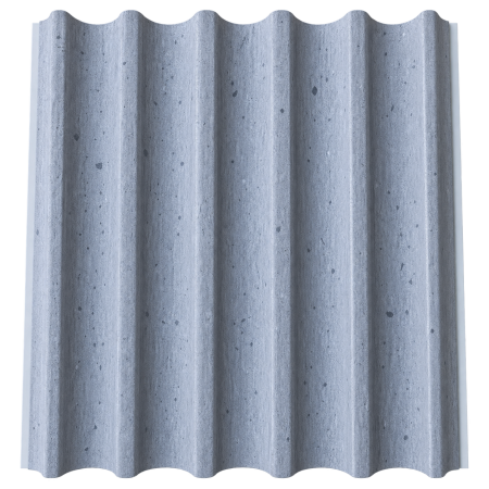 RIFLAJE Decorative - Riflaj decortiv WPC - Culoare Gri Ciment