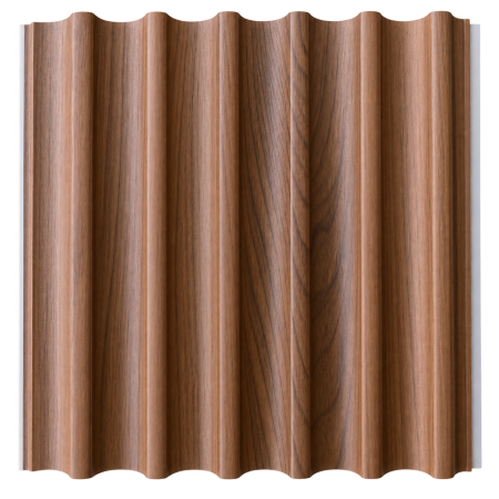 RIFLAJE Decorative - Riflaj decortiv WPC - Culoare Nuc Caramel
