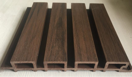 EXTERIOR - Panouri Decorative - Riflaj  WPC EXTERIOR - Walnut -  2.9m x 21.9 cm