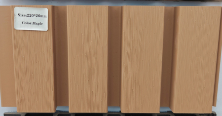 EXTERIOR - Panouri Decorative - Riflaj  WPC EXTERIOR - Stejar Natur Deschis - 2.9m x 21.9 cm