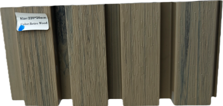 EXTERIOR - Panouri Decorative - Riflaj  WPC EXTERIOR - Retro Wood - 2.9m x 21.9 cm