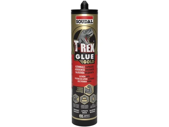 Materiale MONTAJ - Adeziv Silicon lipit orice T-REX Gold