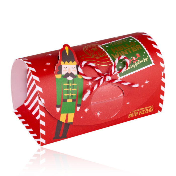 Bombe efervescente de baie HELLO WINTER in cutie festiva, 4x30g [2]