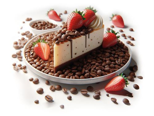 Cafea boabe Strawberry Cheesecake – 100% Arabica, 250g, Cafe Cult [2]
