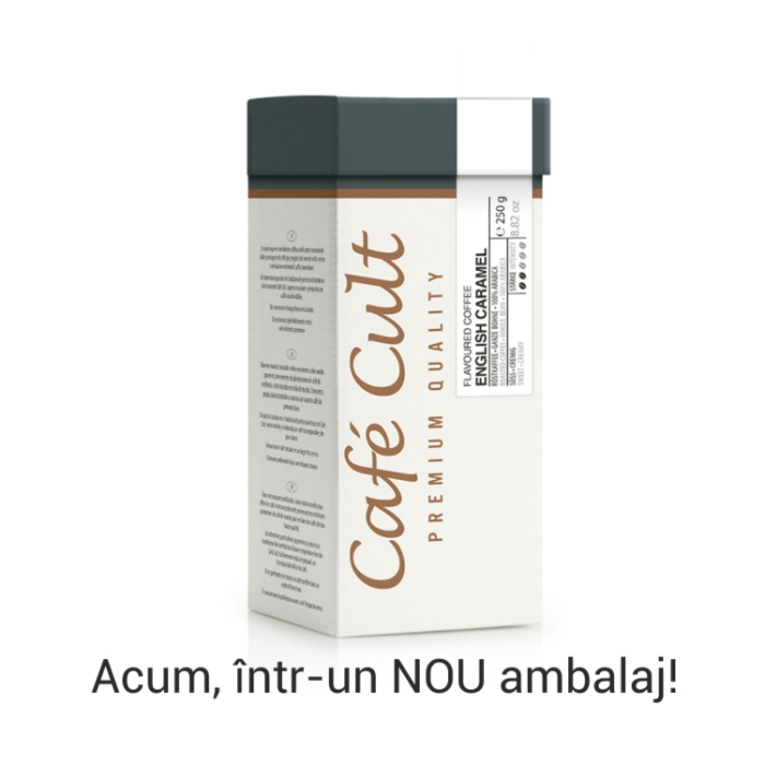 Cafea boabe English Caramel 250 gr [3]