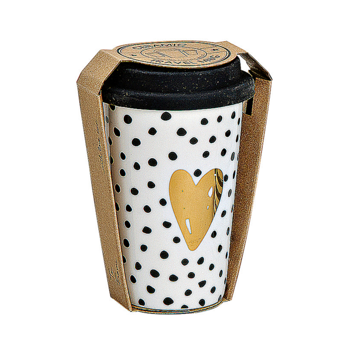 Cana TO-GO “Gold Heart“ - Dots [2]