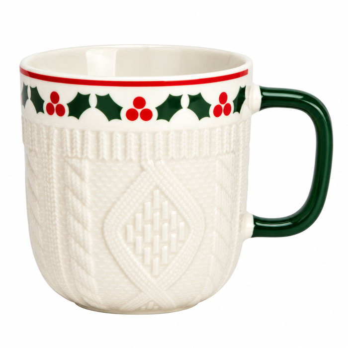 Cană “Winter Knit” din porțelan, 345 ml [3]