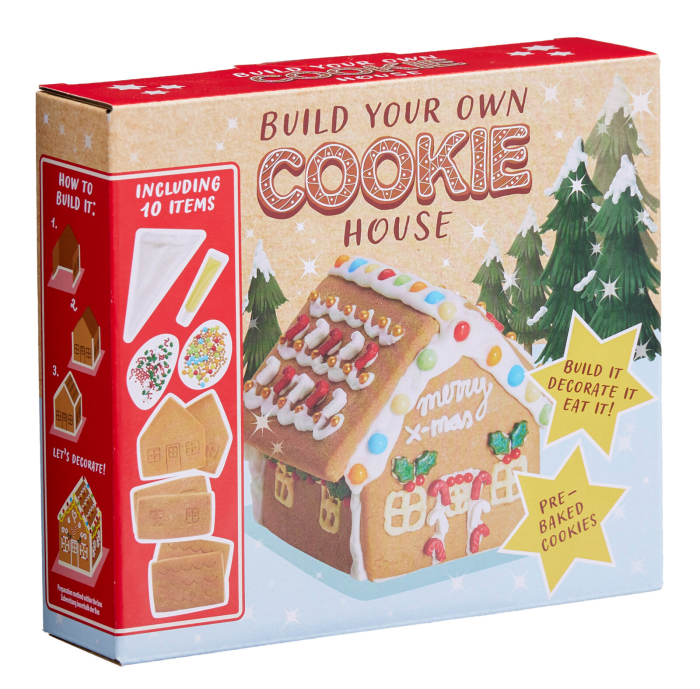 Căsuță din turtă dulce pentru asamblat și decorat – Gingerbread Cookie House, 288g [2]