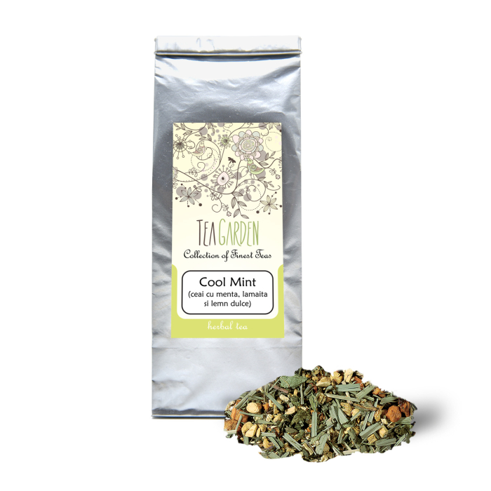 Ceai de plante cu menta, lamaita si lemn dulce, Cool Mint, TEAGARDEN [3]