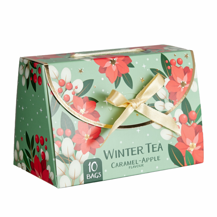 Ceai de Crăciun în ambalaj festiv tip gentuță „Xmas Tea Handbag” (15g) [2]