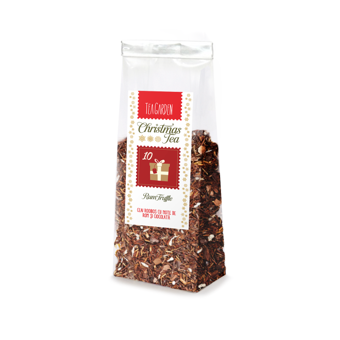 Ceai de Craciun RUM TRUFFLE, rooibos cu note de rom si trufe de ciocolata, 50g [1]