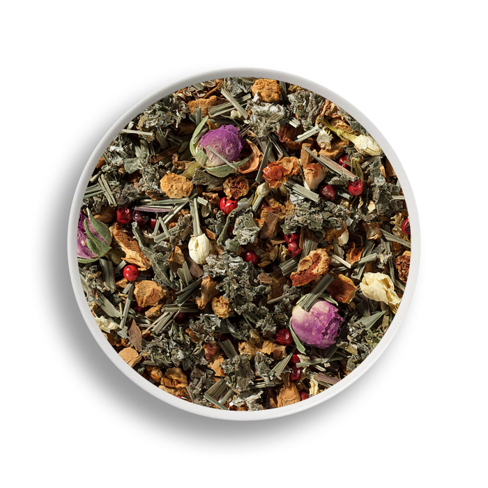 Ceai de plante cu iasomie, lamaita si coriandru, Lazy Blend, TEAGARDEN [2]