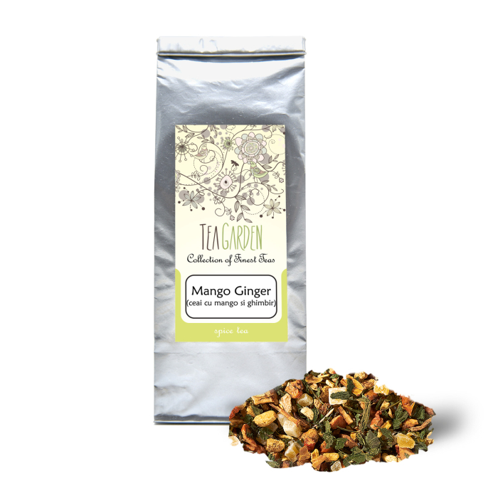 Ceai de ghimbir cu mango, Mango Ginger, TEAGARDEN [4]