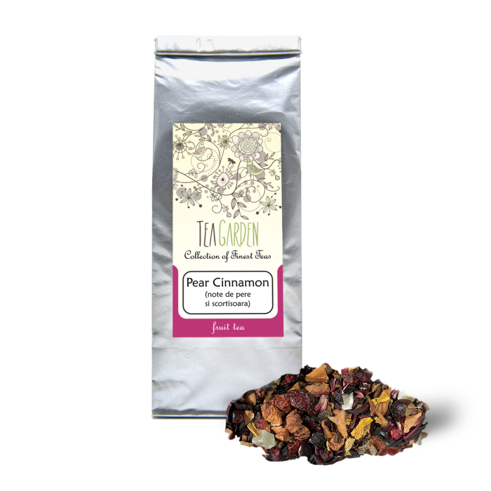 Ceai de fructe cu note de pere si scortisoara, Pear Cinnamon, TEAGARDEN [3]