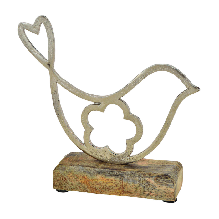 Decoratiune Bird&Flower -20x18x5cm [2]