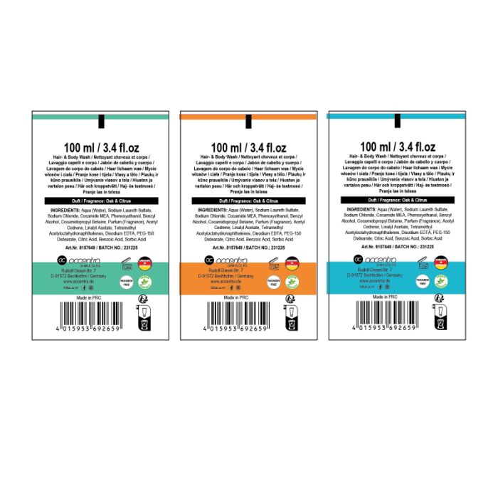 Gel pentru păr și corp Men’s STYLE, Stejar și citrice – 100 ml, 3 modele asortate [2]