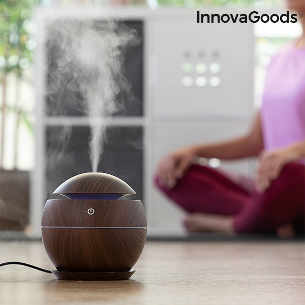 Mini umidificator difuzor de arome Dark Walnut INNOVAGOODS [7]
