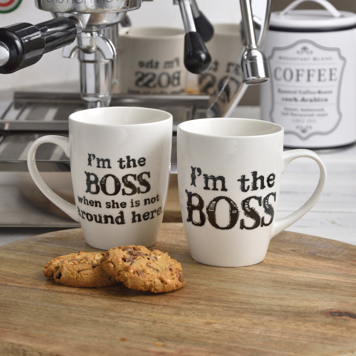 Set 2 căni BOSS Couple din porțelan, 2x250 ml in cutie [4]