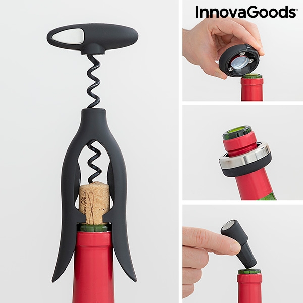 Set Accesorii pentru Vin 5 piese, stand, INNOVAGOODS [3]