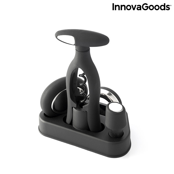 Set Accesorii pentru Vin 5 piese, stand, INNOVAGOODS [4]