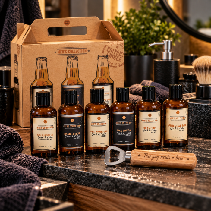 Set cadou bărbați Accentra Men's Collection 6-Pack – 6 cosmetice și desfăcător de sticle [2]