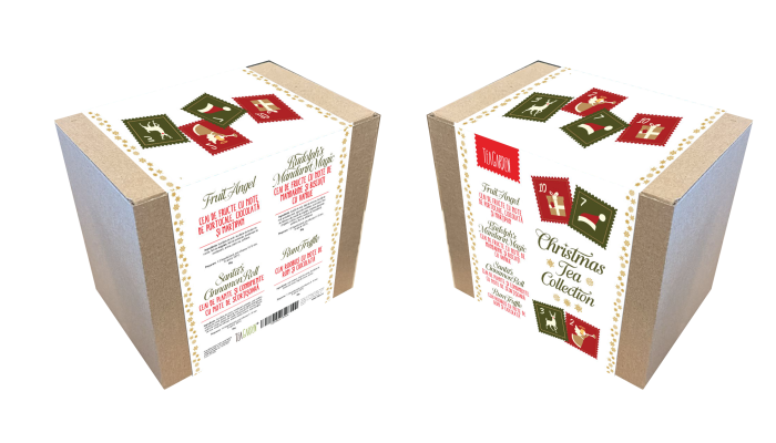Set cadou Christmas Tea Collection – Classic Edition, 4 ceaiuri aromate de Crăciun, TeaGarden 200g [1]
