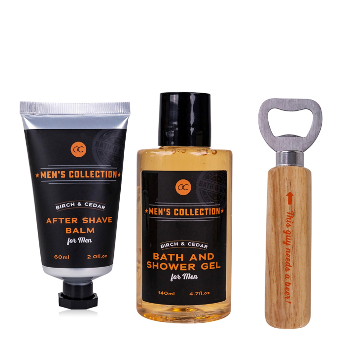 Set cadou MEN’S COLLECTION - 2 produse+desfacator de sticle [2]