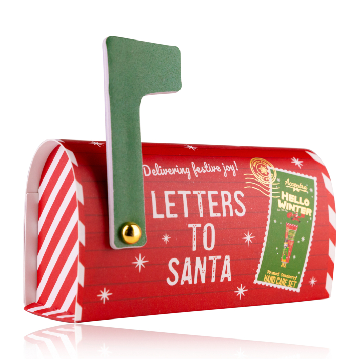 Set îngrijire mâini Hello Winter – 2 produse, în cutie tip cutie poștală „Letters to Santa” [2]
