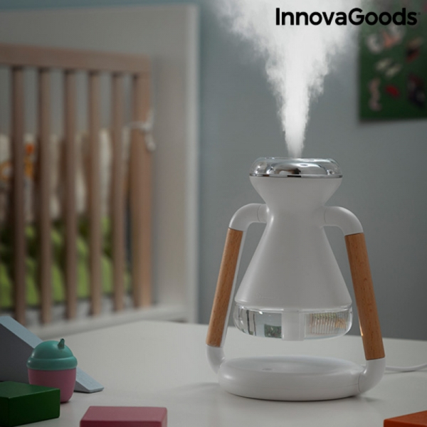 Umidificator cu difuzor de aroma si incarcator wireless INNOVAGOODS [6]