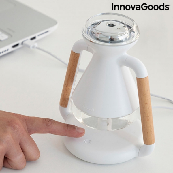 Umidificator cu difuzor de aroma si incarcator wireless INNOVAGOODS [3]