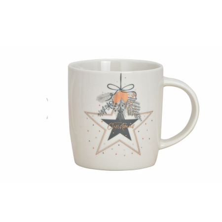 Cani de Craciun - Cana Craciun, Christmas Celebration, portelan, 300ml, model Stea