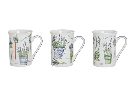 Accesorii pentru ceai si cafea - Cana “Lavender“ - design 1