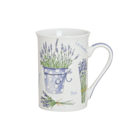 Accesorii pentru ceai si cafea - Cana “Lavender“ - design 2