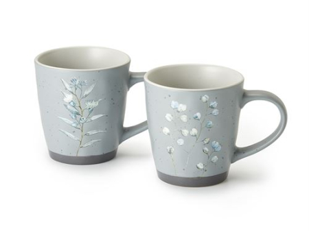 Cadouri pentru (A)CASA - Cană Leah cu design botanic, ceramică stoneware, 250 ml – Cha Cult