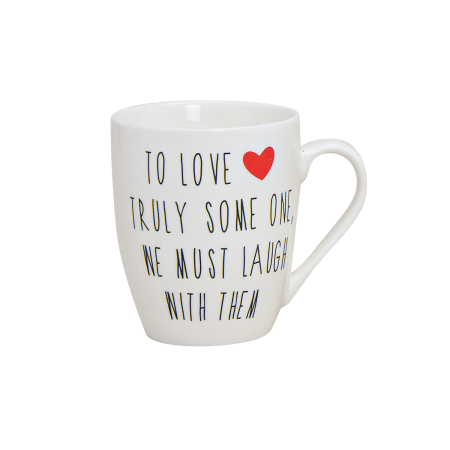 Accesorii pentru ceai si cafea - Cana Story Slogans - To love truly...