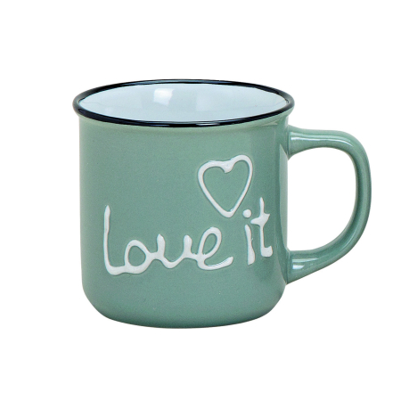 Wurm - Cana Vintage "Love it" - bleu petrol
