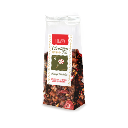 Ceaiuri de Craciun - Ceai de Craciun BERRY CHRISTMAS, fructe cu note de capsuni si condimente, 40g