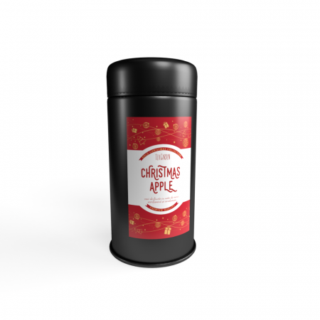 Ceaiuri de Craciun - Ceai de Crăciun Christmas Apple – cu măr, scorțișoară și portocale, în cutie metalică, 75g