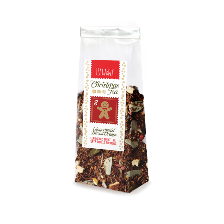 Ceaiuri de Craciun - Ceai de Craciun GINGERBREAD BISCUIT ORANGE, rooibos cu turta dulce si portocale, 50g