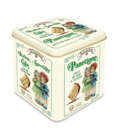 Specialităti dulci - Cozonac "Panettone" cu crema de fistic, 500g