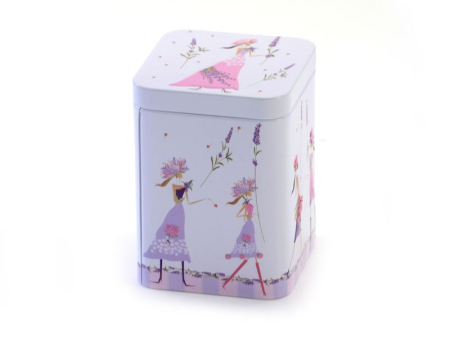 Accesorii pentru ceai si cafea - Cutie metalica “Flower Girls“, 100gr