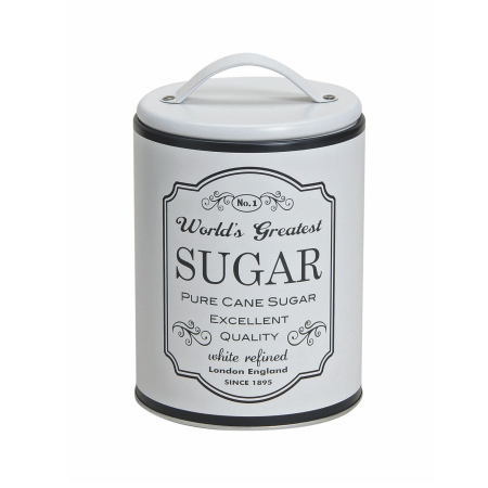 Branduri - Cutie metalica Vintage Sugar
