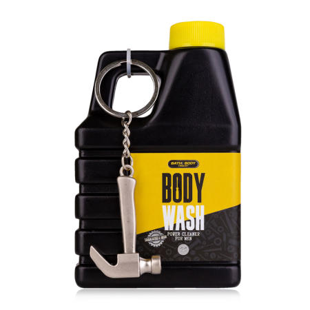 Cadouri pentru EL - Gel de duș BATH + BODY TOOLKIT, în bidon de ulei cu breloc – 200 ml