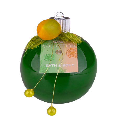 Branduri - Gel de duș și baie Accentra SPA Collection – Glob festiv, 500 ml, 2 arome