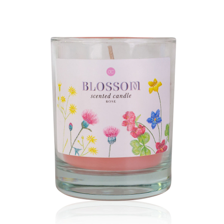 Lumanare parfumata BLOSSOM - recipient de sticla, 7 * 8.5cm [0]