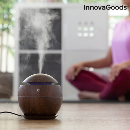 Mini umidificator difuzor de arome Dark Walnut INNOVAGOODS [6]