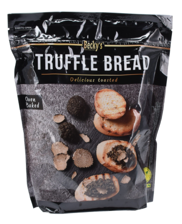 Dulciuri si Delicatese - Pâine prăjită crocantă cu trufe negre – Truffle Bread, 150g