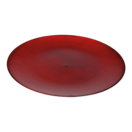 Casă & Decorațiuni - Platou decorativ de Crăciun «Christmas Red», 33 cm