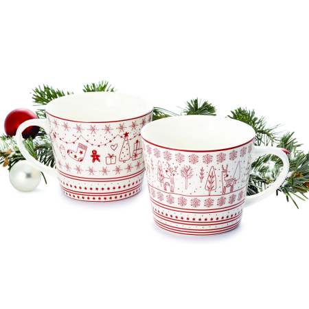 Cadouri cu gust - Set 2 cani Julefest